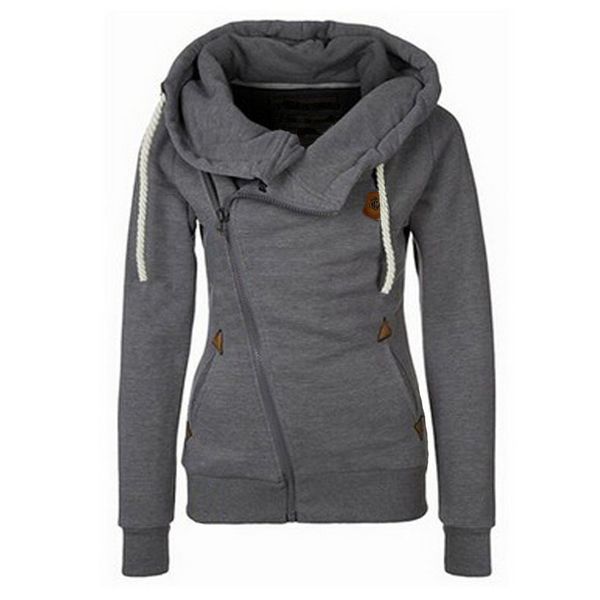 

casual korean style women coat long sleeve hooded solid jackets ladies autumn winter slim streetwear casacas para mujer 2019, Tan;black