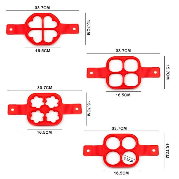 

pancake maker egg ring maker nonstick easy fantastic egg omelette mold kitchen gadgets cooking tools silicone