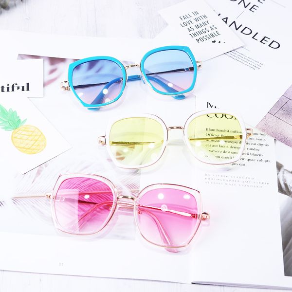 

spring and summer uv children's sunglasses men 2019 new baby sunglasses girls glasses tide korean version of personality, White;black