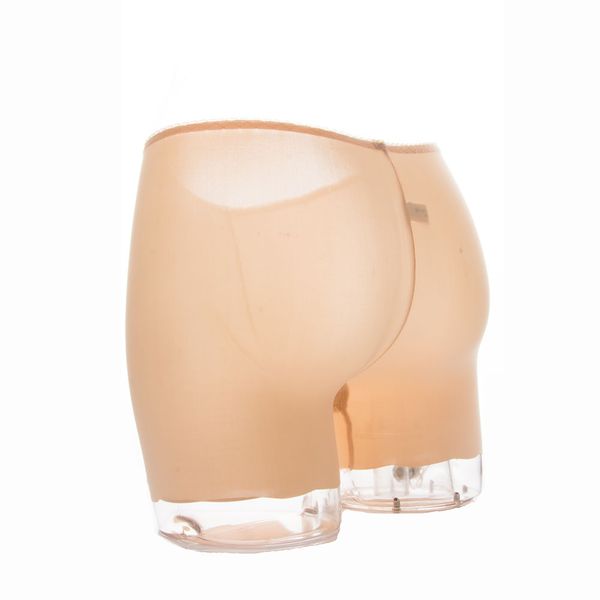 

1pc women seamless mid waist ice silk shorts panties traceless invisible breathable safety pants black white nude 3 colors, Black;pink