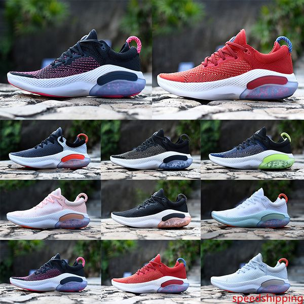 

2020 joyride run fk mens women running shoes triple black white platinum racer blue designers sports sneakers utility size 36-45