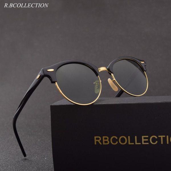 

glass lens sunglasses men brand half frame acetate sun glasses men driving male eyewear oculos gafas uv400 4246, White;black