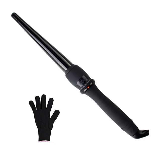 

curling iron tourmaline ceramic curly iron portable hair curler multi size curling wand professional hair iron for travel