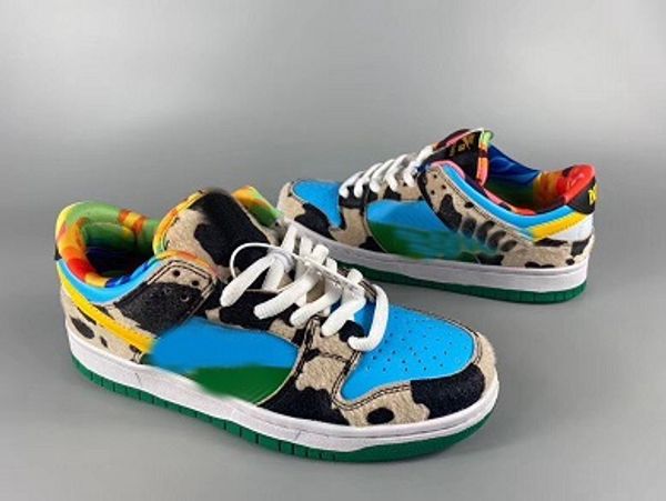 

2020 release authentic ben & jerry's x sb dunk low pro qs chunky dunky mens womens skateboard shoes sports sneakers with box cu3244-100