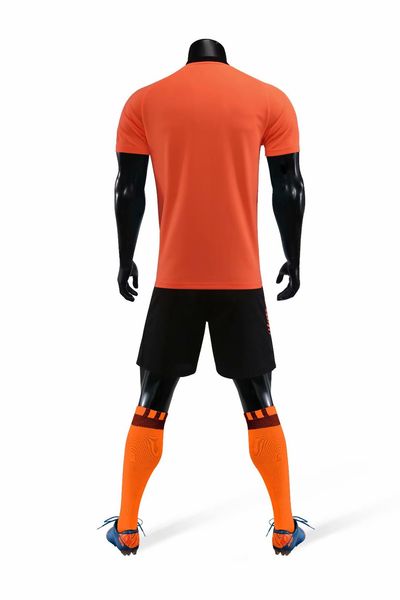 

2019 men training football sets with shorts uniforms reversible football jerseys for that home and away look kits sports b09-07, Black;red
