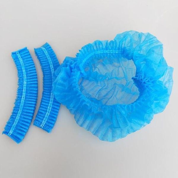 

shoe covers disposable hygienic boot cover hair cap for medical construction workplace indoor carpet floor protection  fits most