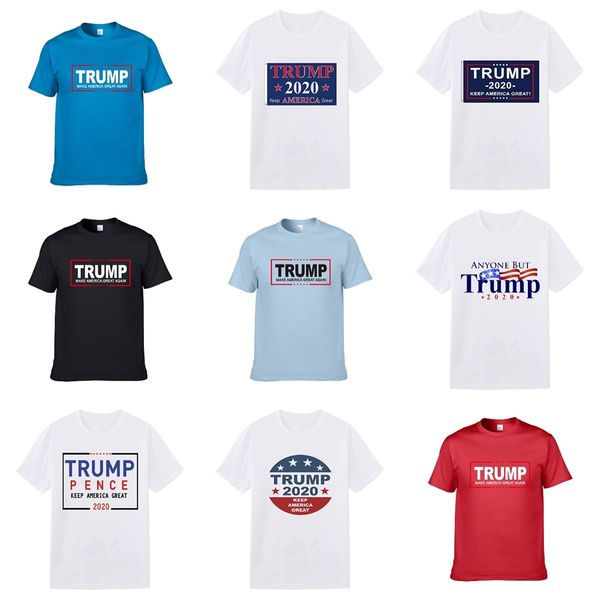 

new fashion designer clothing europe italy cooperation rome special edition reflective trump t-shirt men's women's casual cotton, White;black