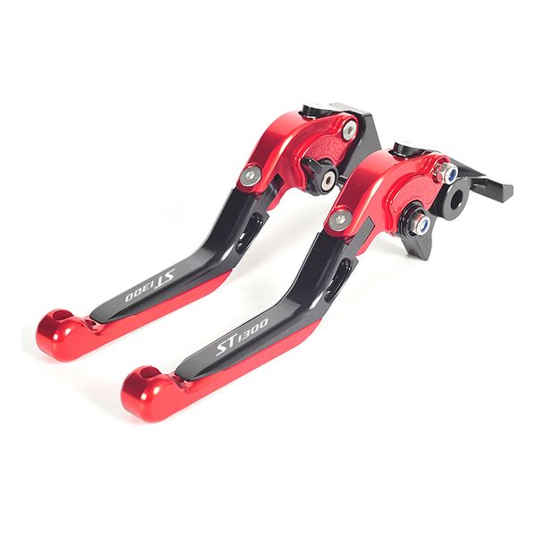 

motorcycle accessories cnc aluminum moto foldable brake clutch levers case handbrake for st1300 st 1300 1300a 2003-2007
