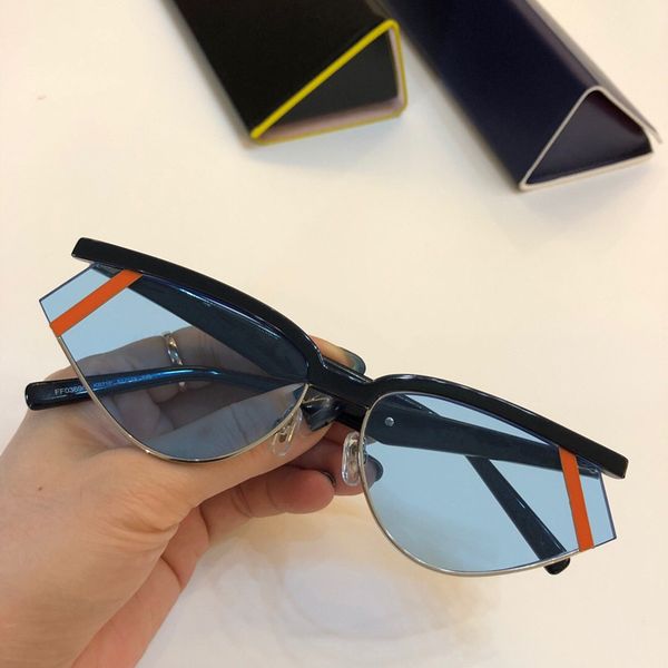 

wholesale-0369 luxury sunglasses for women special uv protection women designer vintage small cat eye frame come with package, White;black