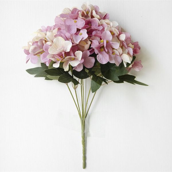 

xm1 1 bouquet 6 heads european style hydrangea home decoration artificial flowers