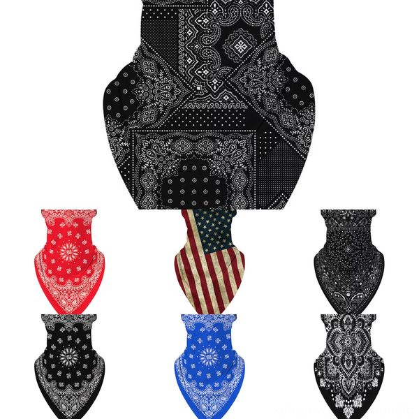 

nxzjz 40^riding masks sport face dust outdoor sports men women's neck scarf bicycle turban tube bandana face mask mask motorcycle, Black