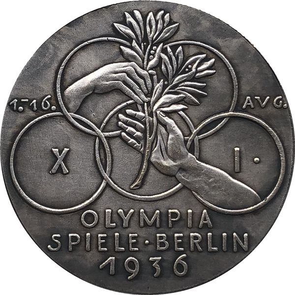 

немецкая копия монеты 1936 года