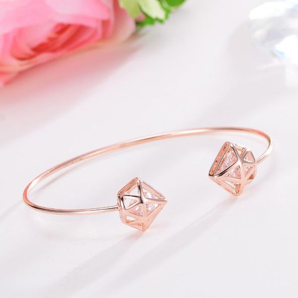 

браслет из нержавеющей стали ручной моды rhinestone ювелирных изделий платье браслеты для женщин лучшие подарки, Black