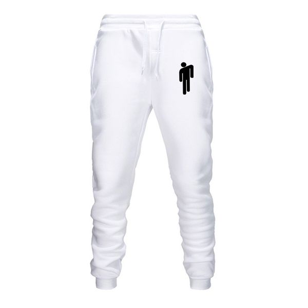 

billie eilish fashion printed trousers women/men fitness sweatpants 2019 casual trendy casual slim trousers jogger, Black