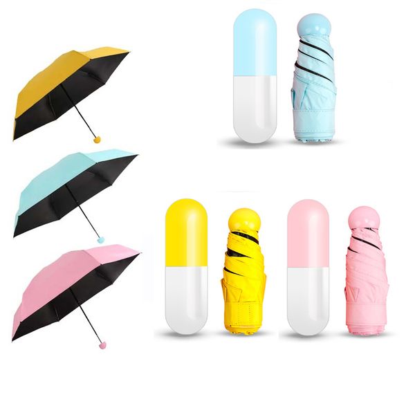 

anti-uv protection mini umbrella folding umbrellas windproof rain pocket umbrella for women&children