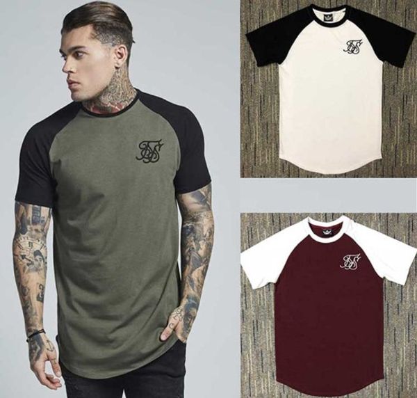 

мужская футболка summee streetwear новая мода стиль письмо печатный вышивка с короткими рукавами мужской шею свободные шить контрастного цве, White;black