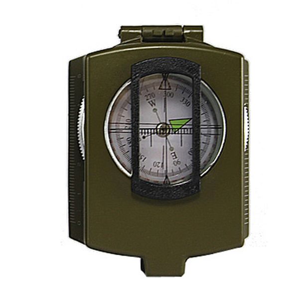 

north zinc alloy folding with map great for hiking multifunction boating measurer night lights army backpacking
