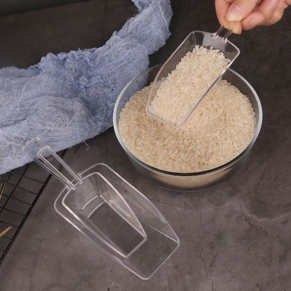

3pcs/set plastic ice shovel food scoop kitchen flour grain candy coffee bean scoops wholesale