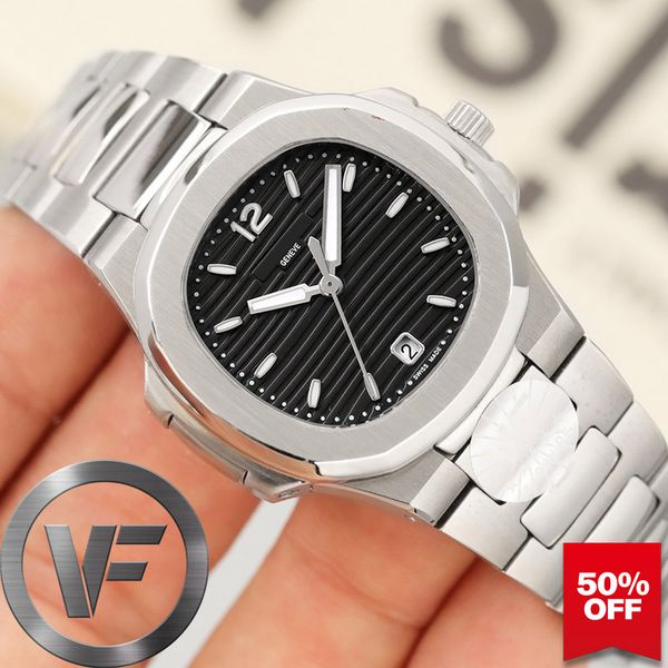 

vfactory womens watch 32mm quartz nautilus stainless steel mechanical designer men's watches luxury fashion automatic movement wristwat, Slivery;brown