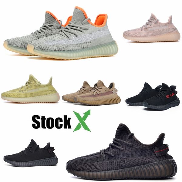 

2020 zyon tail light kanye west designer sneakers bred earth zebra cinder reflective marsh desert sage sport running shoe with box #qa580