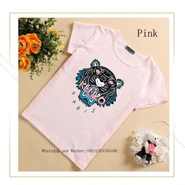 

Heat Patrols Pure Cotton 2019 Summer Girl Short Sleeve Leisure Time Jacket Boys T cute T-shirt
