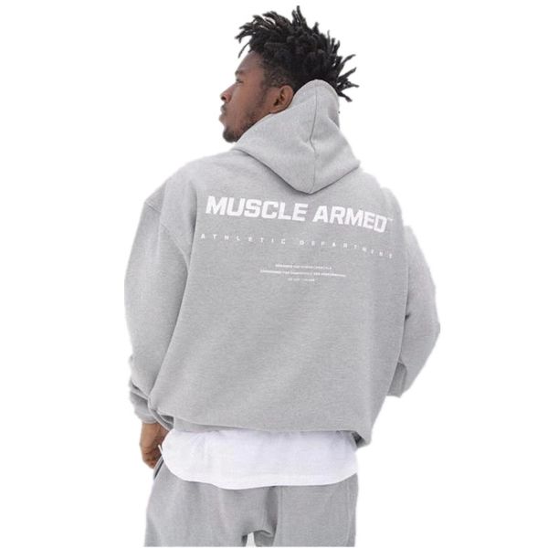 

конструктор мужские свитера новый бренд толстовки мужские роскошные фуфайки марка проложенный и руно спорт hoodie повседневный стиль размер, Black