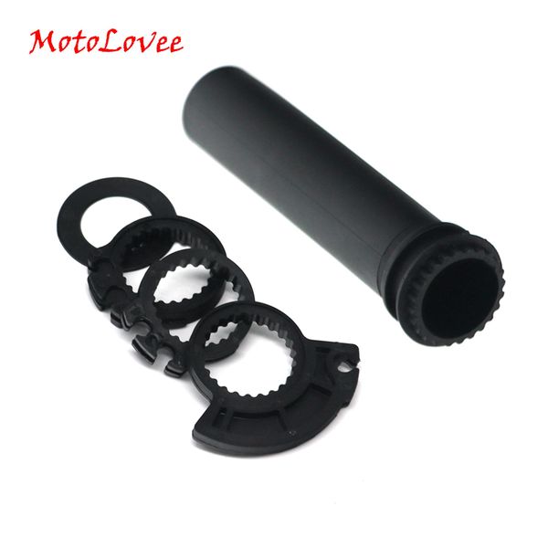 

motolovee 22mm 7/8" universal motorcycle handlebar twist throttle grips pit dirt bike motocross plastic grip accelerator
