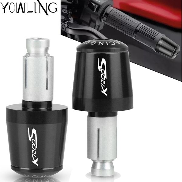 

motorcycle handlebar ends cap grip bar end for k1200s k 1200 s 2004 2005 2006 2007 2008 handle handlebar plug end cap grip