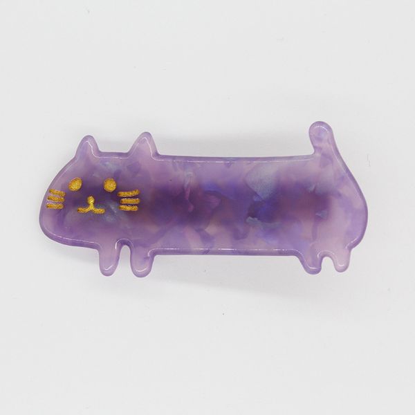 

acetate plate japanese and korean hair accessories for elegance women cute small cat hair clips girl handmade hairpin headdress