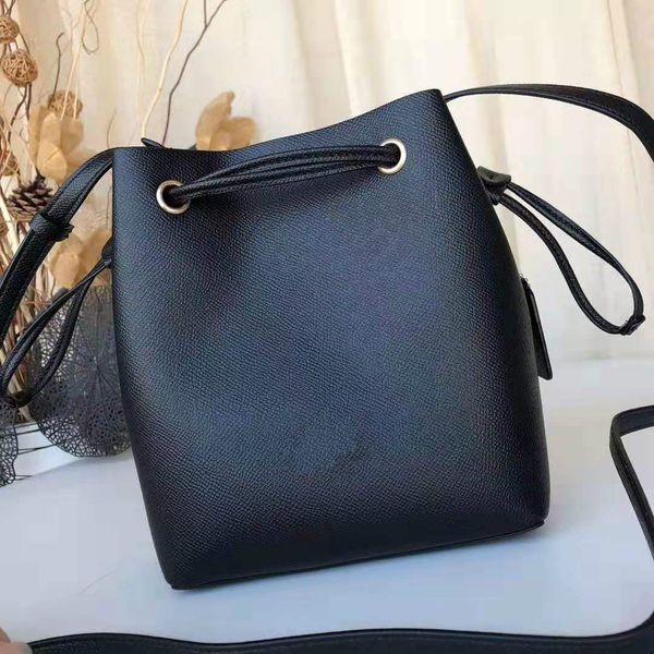 

дизайнер женщина bucket shoulder bag classic lady solid color crossbody сумка drawstring рука сумка для путешествий отдыха ковш сумка / 2