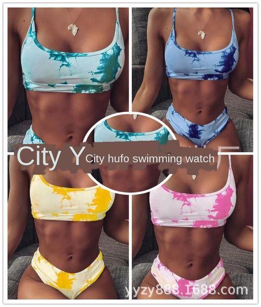 

2020 split female 2020 split bikini swimsuit female bikini swimsuit, White;black