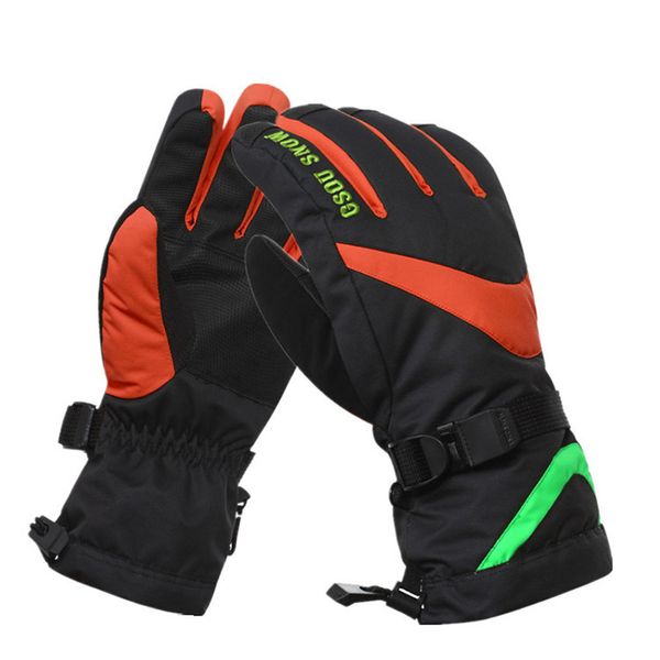 

gsou snow waterproof ski gloves touch men winter snowboard gloves windproof breathable snowmobile motorcycle snow