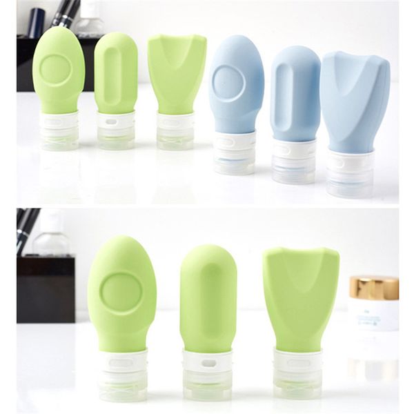 

packing bottles rakado 60ml refillable cosmetic travel silicone point bottling lotion shampoo bath shower gel tube container bottle tool
