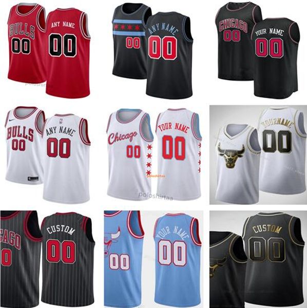 

custom cristiano felicio ryan arcidiacono hutchison luke kornet shaquille harrison adam mokoka coby white daniel gafford max strus jersey, Black;red