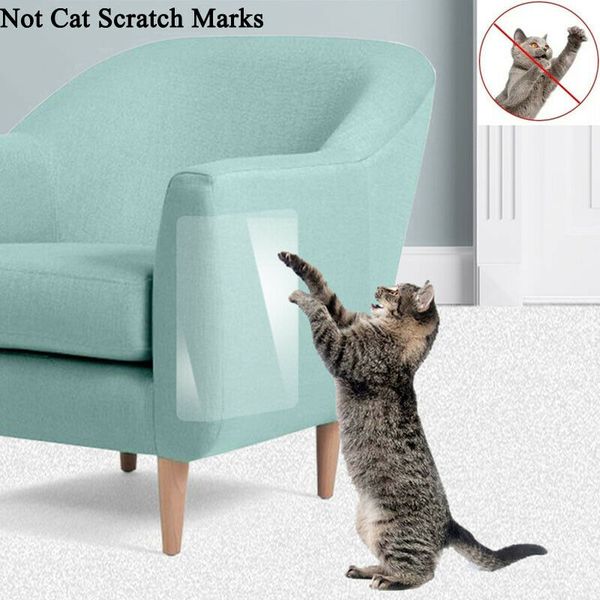 

2pcs pet cat scratching guard claw protector guards mat post furniture pads for sofa