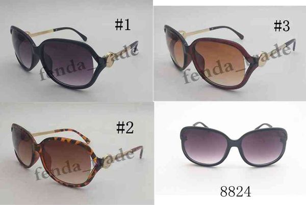 

2019 brand factory price sunglasses selling fashion brand designer sunglasses women sun glasses classic eyewear big frame oculos 8824, White;black