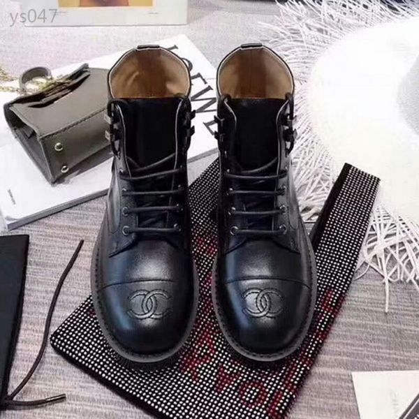 

shoes women 2019 tide shoes autumn and winter new thick-bottom martin boots female british wind outdoor short tube short boots, Black