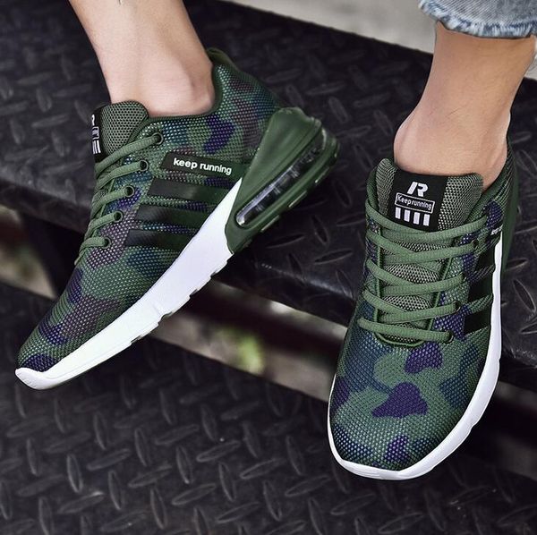 

the latest and 3.0b men's air cushion sneakers mesh cloth upper slip wear-resistant outdoor trend running shoes 7-12 ing