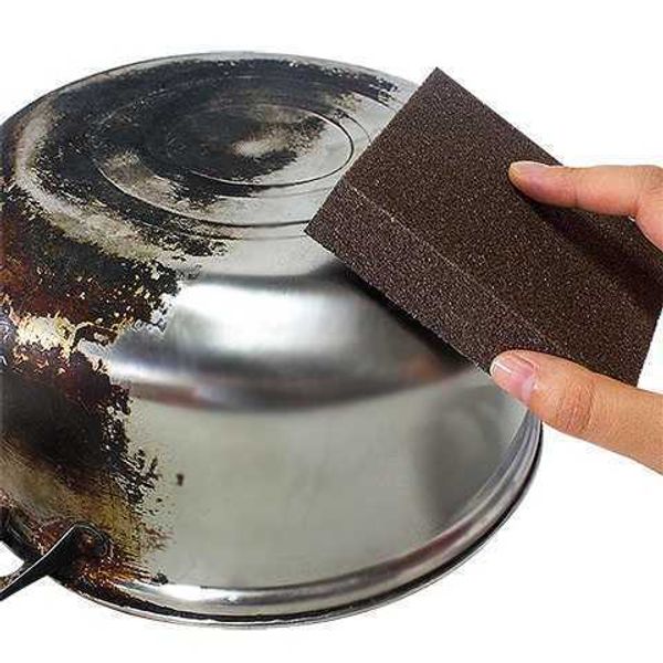

extra-value 1-10 pcs silicon carbide magic mop pot useful product silicon carbide spong mop kitchen cleaning decontamination exc, White