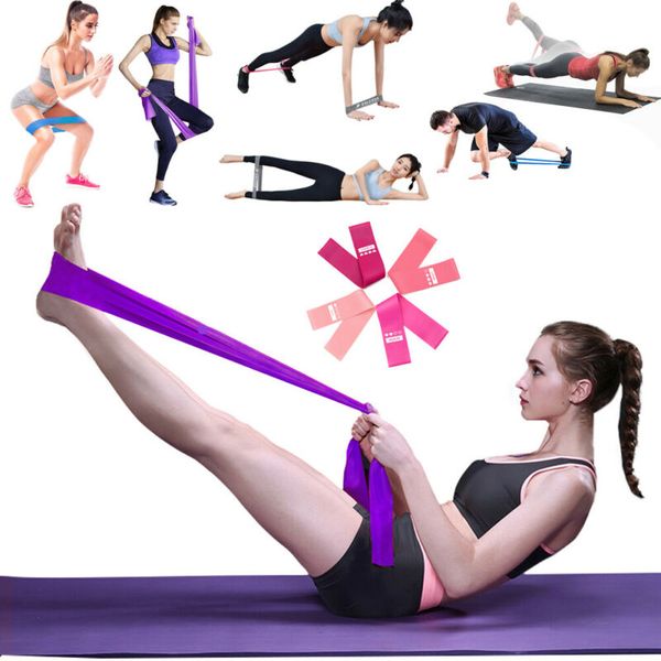

resistance bands - exercise & fitness latex loop set for home gym sport yoga workout