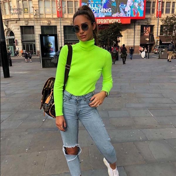 

2019 long winter spring рубашки t shirt женщины топы мода solid regular с длинным рукавом повседневная вязаная женщины blusas женщины топы, White