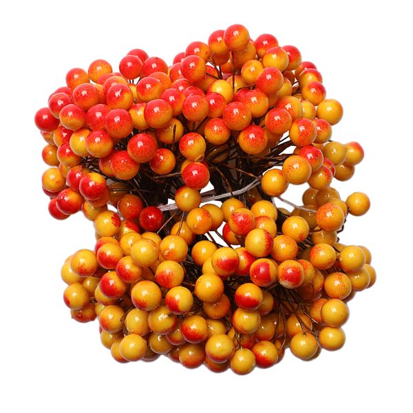 

200pcs fake flower heads, mini artificial foam berry flower head artificial floral for vase filler wedding decoration pgraphy props