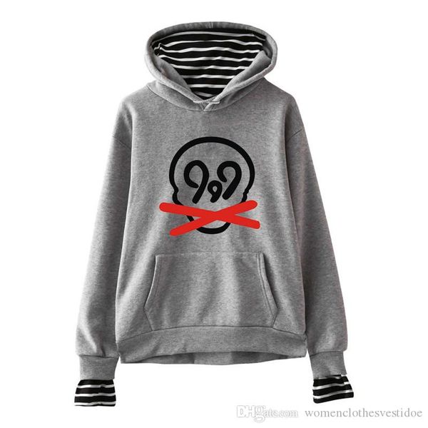 

сок wrld женщины толстовки printed сыпучей водолазка толстовка причинных женщины пуловер с капюшоном tops, Black