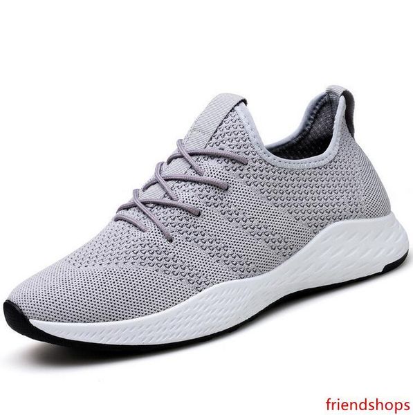 

with summer new trend mens lightweight flying woven breathable casual shoes student sports large size running shoes