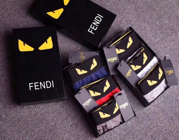 

тавра mens нижнего белья боксеры sexy мягких трусы упругого спорт повседневный underwears для мужчин мальчиков бесплатной доставки 1fendi, Black;white