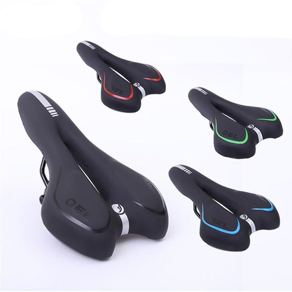 

bike saddles janqi pp plastic pu leather bicycle saddle mtb/folding/spinning/lithium trams seat cycling tool equipment accessories