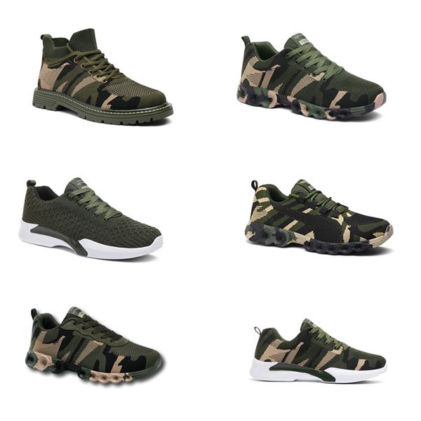 

ale 2020 no-brand designer shoes men women running shoes camouflage army green outdoor trainer siez 36-44 style 3010, White;red
