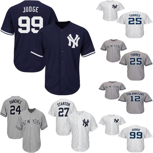

New York 99 Aaron Judge Yankees 27 Giancarlo Stanton 12 Troy 25 Gleyber Torres 24 Gary Sanchez Cool Base Player Replica Baseball