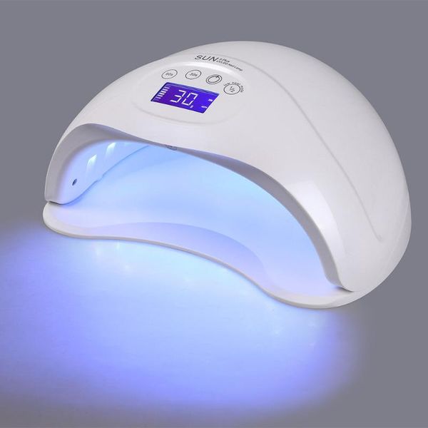 

nail dryer led uv lamp 48w professional gel nail lamp drying manicure gel light auto on/off sensor home and salon use