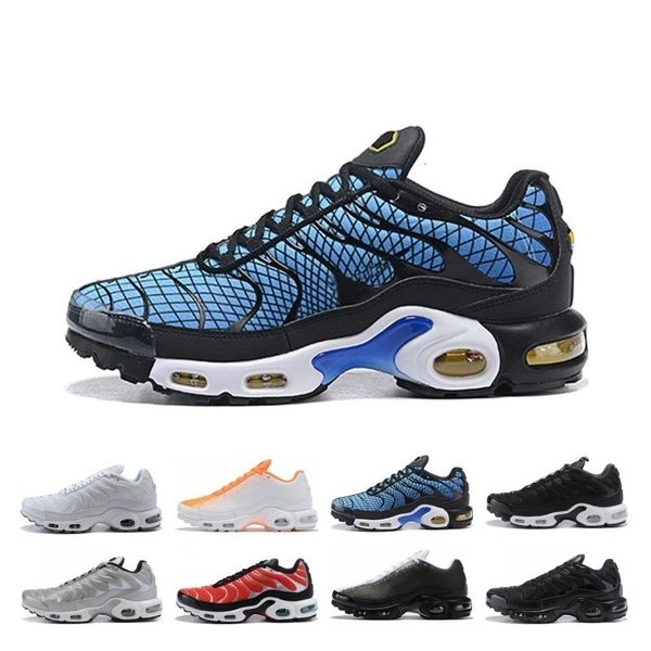 

tn plus se мужчины кроссовки вольт жадный oreo тройной черный белый серебряная пуля мужские дизайнерские спортивные кроссовки размер 40-45